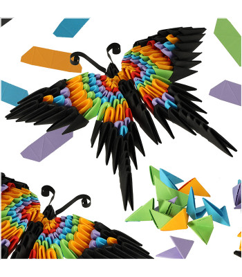 Origami 3D – Tauriņš