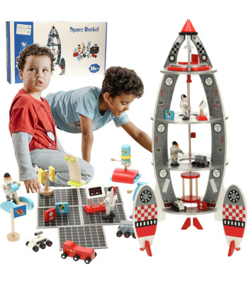 Koka Raķete Kosmosa Kuģis Astronautam