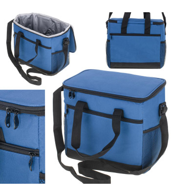 Termo soma pludmalei, kempingiem un piknikiem 16L zila