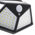 100 LED āra apgaismojums ar saules bateriju un kustības sensoru