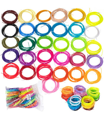 3D pildspalvas uzgaļi 3D filament 90gab x 3m