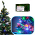 LED gaismas ķēde 10m 100 LED krāsains