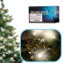 LED gaismiņu virtene bumbiņas 10m 100LED silti baltas