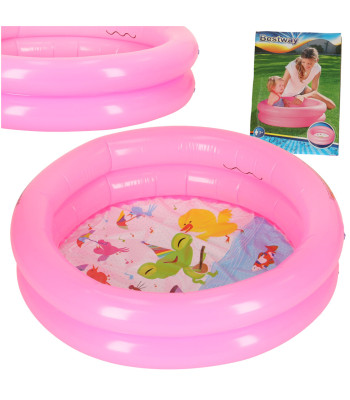 BESTWAY 51061 Rotaļlietu Baseins Bērniem Rozā 61CM
