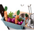Koka MDF virtuve ar piederumiem 96cm