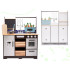 Koka MDF virtuve ar piederumiem 96cm