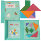 Magnētiskā grāmata - Tangram 3D