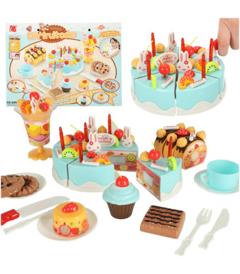 Torte griešanai 75 daļas zila