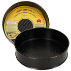 Tortownica Diametrs 240mm ar Vienu Fakturētu Pamatni "Non-Stick" Melnā Krāsā