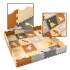 PUZZLE PIANKOWE MATA/ KOJEC DINOZAURY