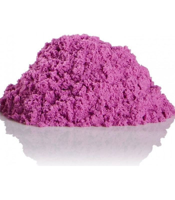 Kinētiskās smiltis 1kg violetā maisiņā