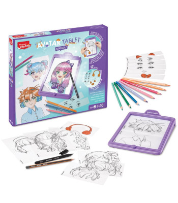 Avatar Tablete Manga Apgaismota Zīmēšanas Dēlis
