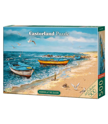 CASTORLAND PUZZLE 500el. Rīts pie jūras