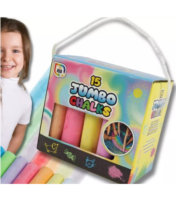 Jumbo krīta komplekts ar rokturi