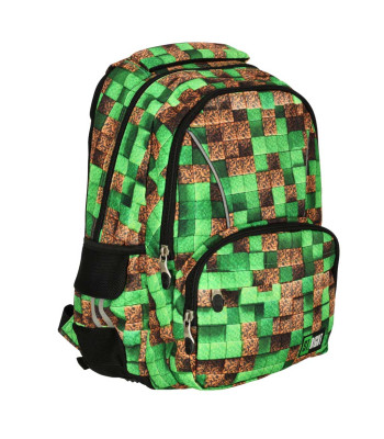 Skolas mugursoma BP76 PIXEL CUBES