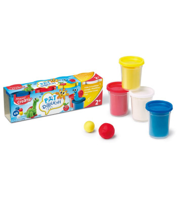 Plastilīna komplekts 4 krāsās