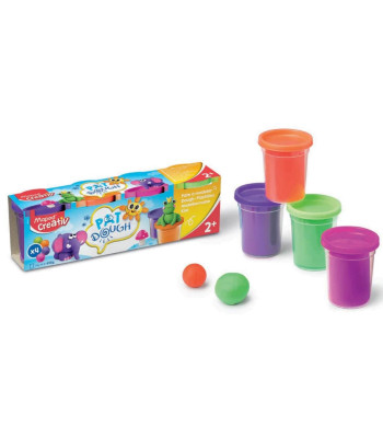 Plastilīna komplekts 4 krāsās