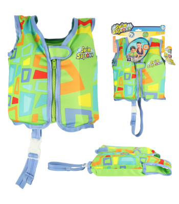BESTWAY 32176 BĒRNU PELDĒŠANAS VESTE ZAĻA 1-3 GADI 11-19 KG