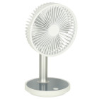 Bezvadu galda ventilators 30cm balts