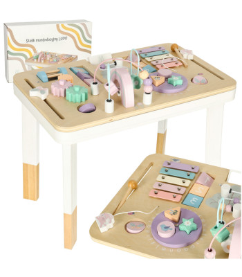 Montessori Manipulācijas Galdiņš Pasteļkrāsās Lulilo Ludo