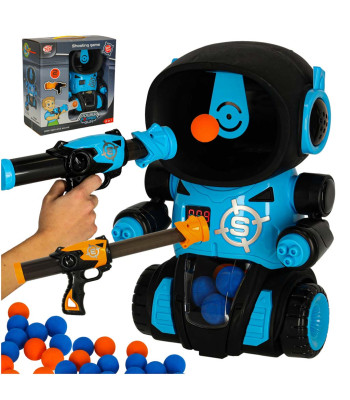 Prasmes spēle Robots Šaušana uz Mērķi + 2 Pistoles + Lodes