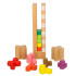 Koka izglītojošs Montessori puzlis