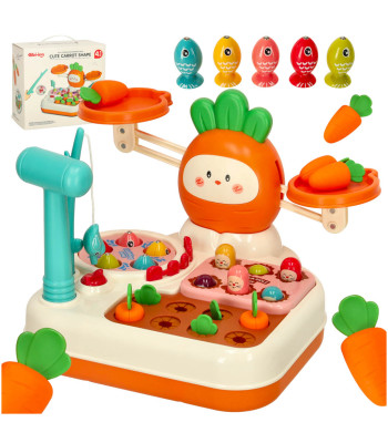Oranžs BIBI-INN Izglītojošs Spēļu Komplekts 4-in-1