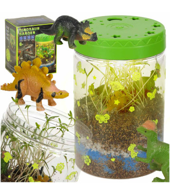 Dinozauru audzēšana terārijs projekcija ar LED nakts lampu