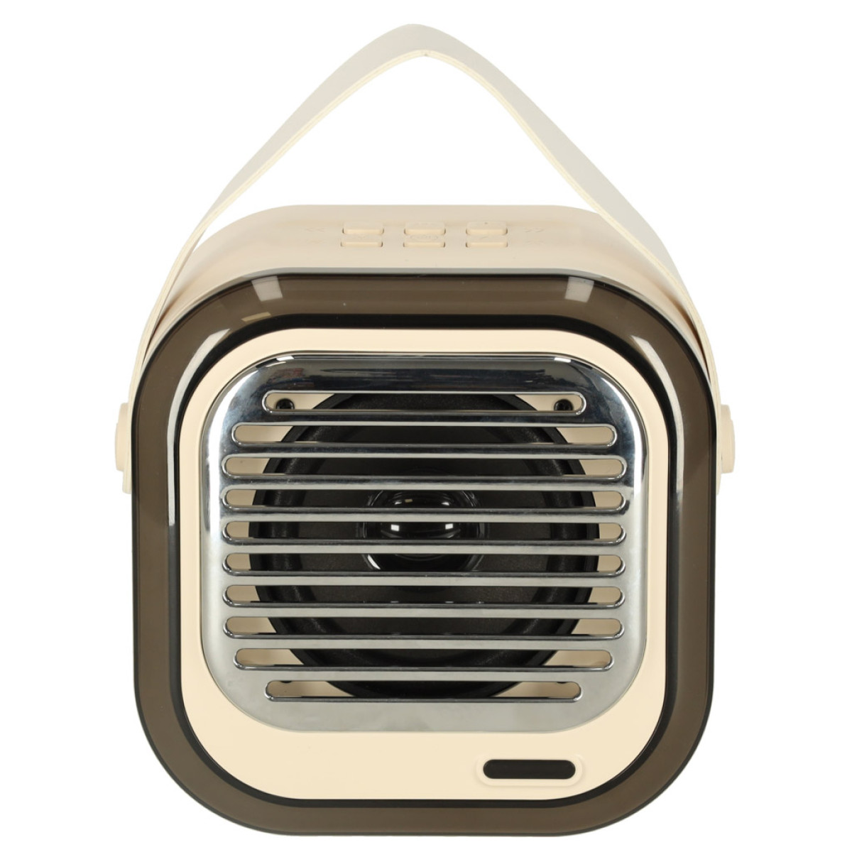 Krēmveida karaoke skaļrunis USB Bluetooth