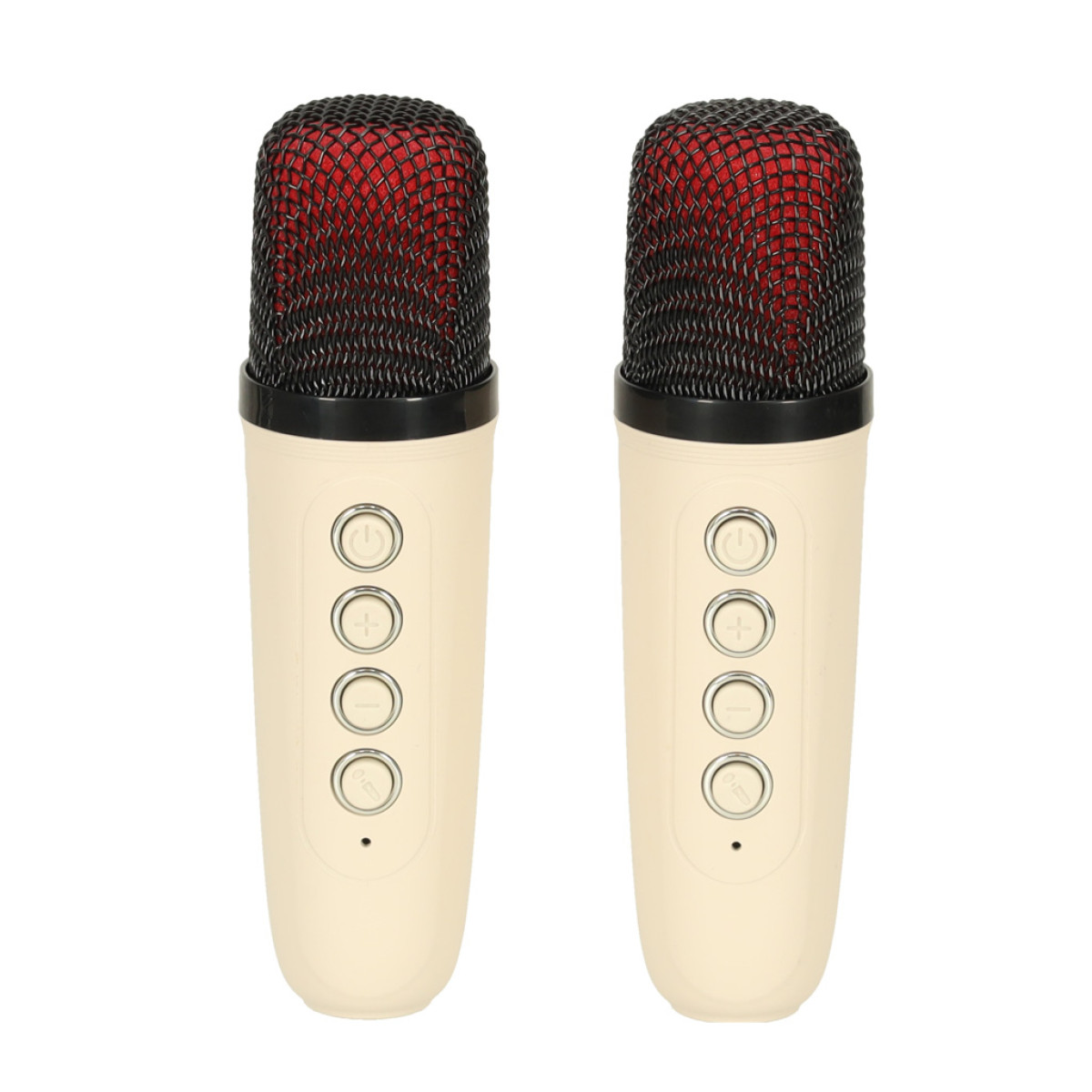 Krēmveida karaoke skaļrunis USB Bluetooth