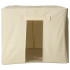 Gultasveļas un apģērbu organizators ar rāvējslēdzēju un metāla balstu, 100 l, 60 cm x 41 cm x 37 cm
