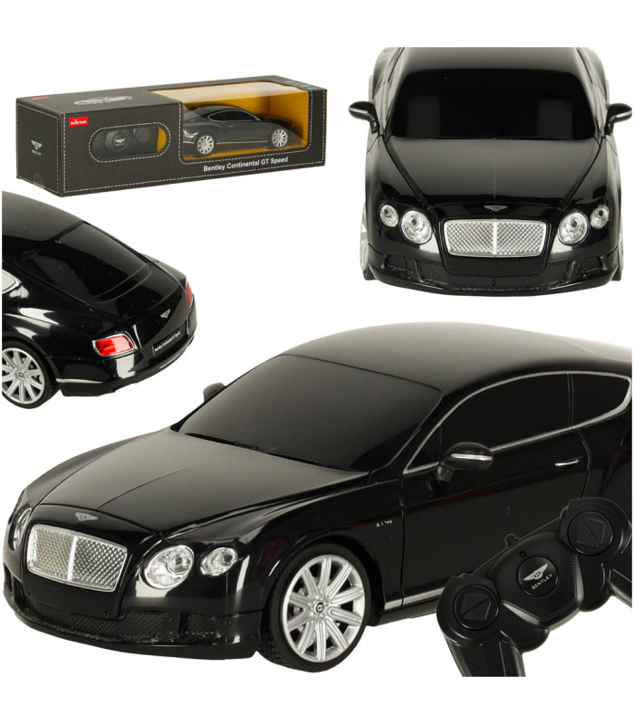 Rastar 48600 Bentley Continental GT Tālvadības Auto 1:24 Melns