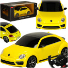 Tālvadības automobilis Rastar 78000 Volkswagen Beetle dzeltenā krāsā, 1:14