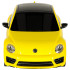 Tālvadības automobilis Rastar 78000 Volkswagen Beetle dzeltenā krāsā, 1:14