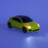 Tālvadības automobilis Rastar 78000 Volkswagen Beetle dzeltenā krāsā, 1:14