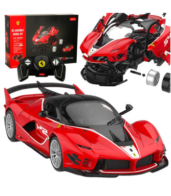 Tālvadības automašīna Rastar Ferrari, salikšanas komplekts 96900 1:18