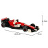 Rastar 92300 Alfa Romeo F1 C42 1:24 Klucīši 340 gab.