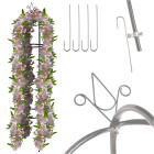 Metāla pergola ziediem 195 cm