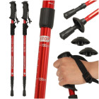 Nordic Walking nūjas - sarkanas, 2 gabali