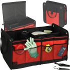 Organizators automašīnas bagāžniekam, melns un sarkans, 58x37x32