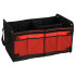 Organizators automašīnas bagāžniekam, melns un sarkans, 58x37x32
