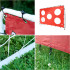 Vaikų futbolo treniruočių vartai 2in1 + tikslumo kilimėlis 215 x 153 x 76 cm