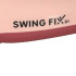 Gravitācijas braucamais ar LED gaismām un rokturi, rozā, max. 65 kg, Swing FIX S1