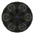 Pie sienas montējams boksa treniņu vairogs ar mūziku, Bluetooth, LED un USB, 8+