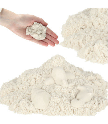 Smiltis bērniem maisiņā, baltas, 1kg