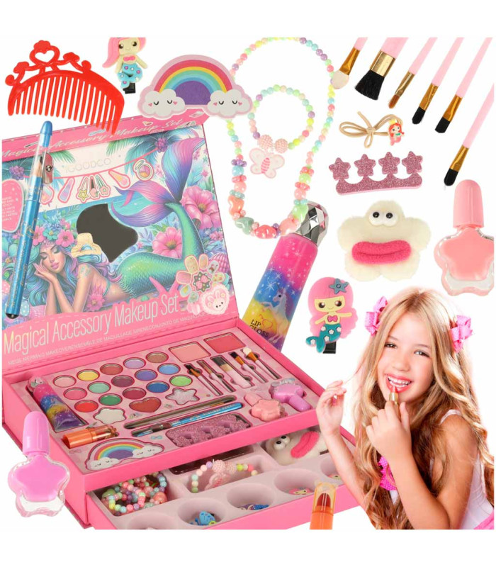 Kosmētikas komplekts meitenēm - kaste ar kosmētiku