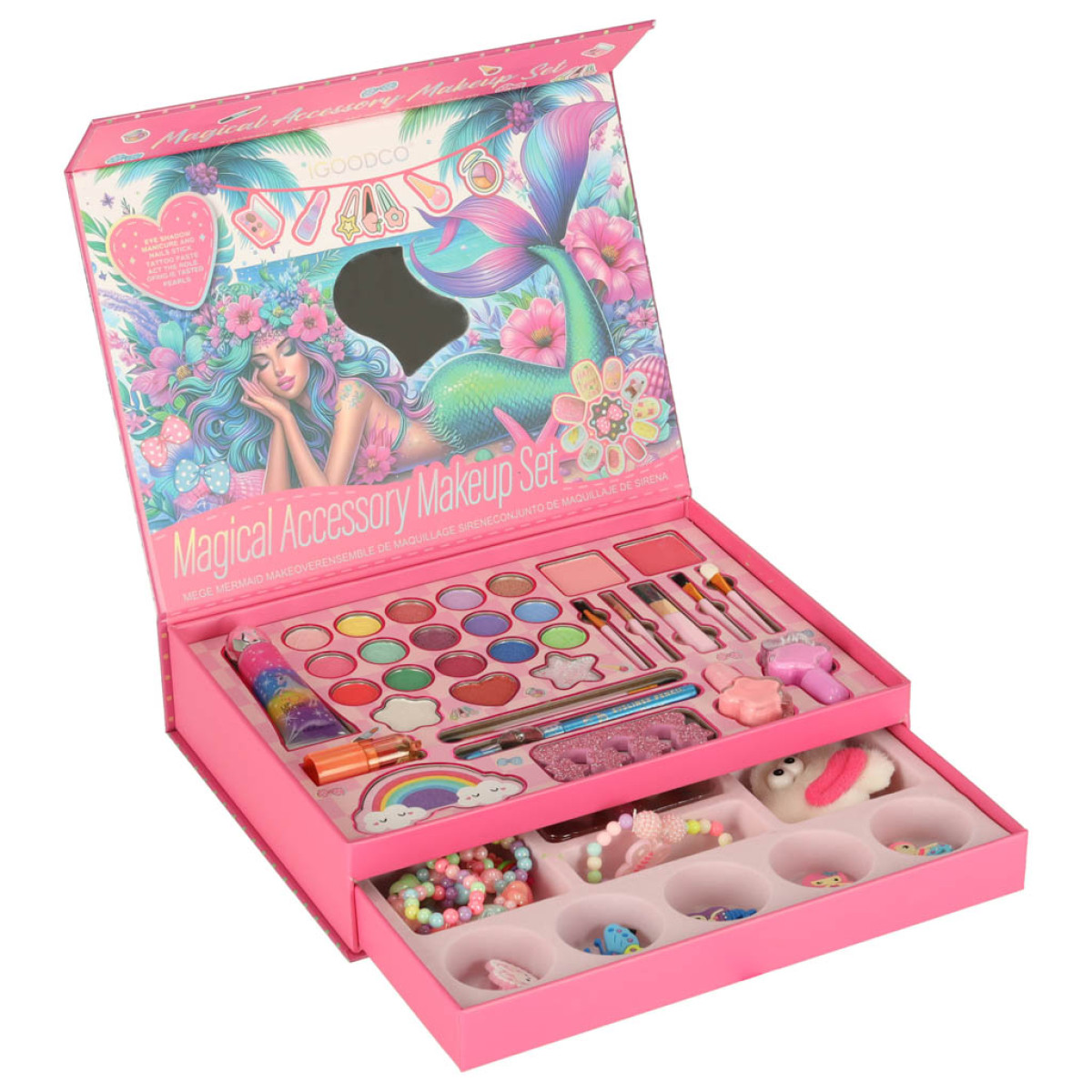 Kosmētikas komplekts meitenēm - kaste ar kosmētiku
