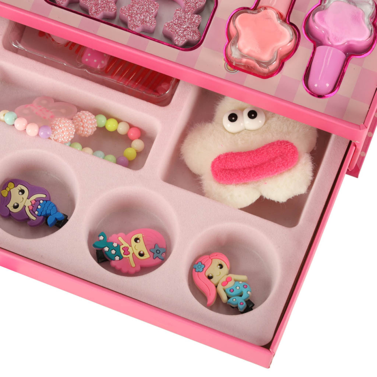 Kosmētikas komplekts meitenēm - kaste ar kosmētiku