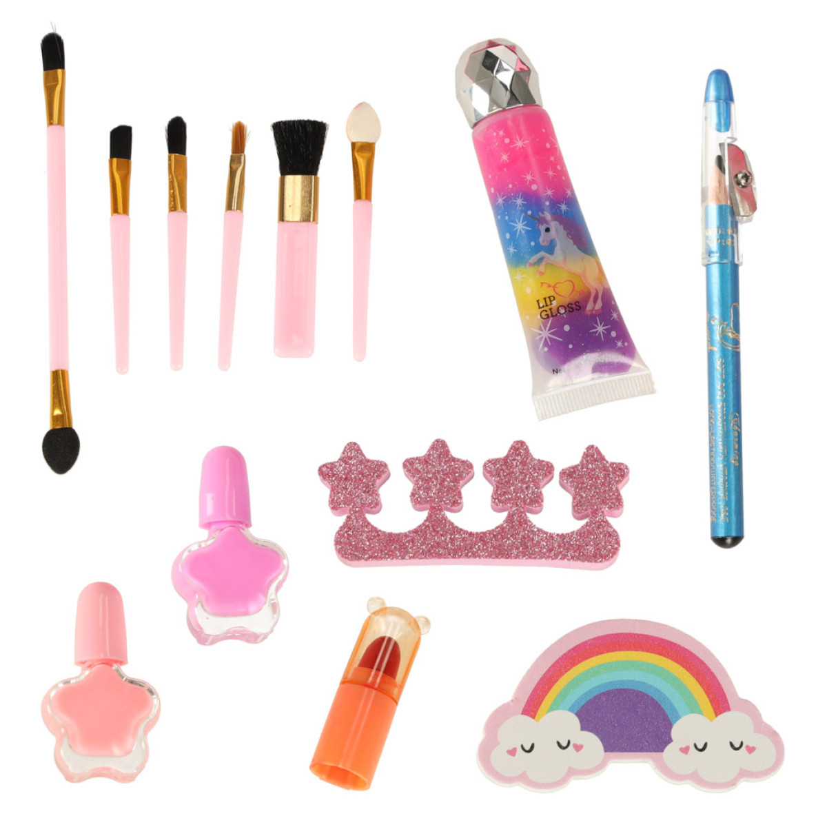 Kosmētikas komplekts meitenēm - kaste ar kosmētiku