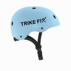 Bērnu velosipēda ķivere ar LED Trike Fix, zila, M 55-58cm